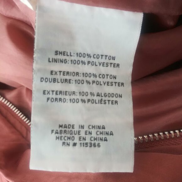 Black Label Collection by Miss London women's size L pink hooded jacket - Picture 9 of 16